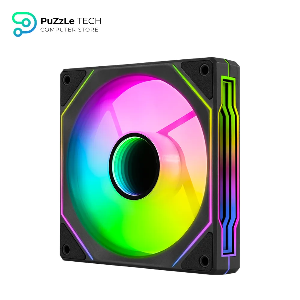 AeroCool Phantom M-3 ARGB PWM Fan 120mm - Black