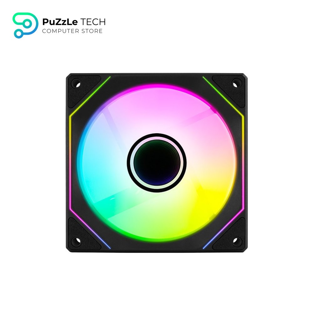 AeroCool Phantom M-3 ARGB PWM Fan 120mm - Black