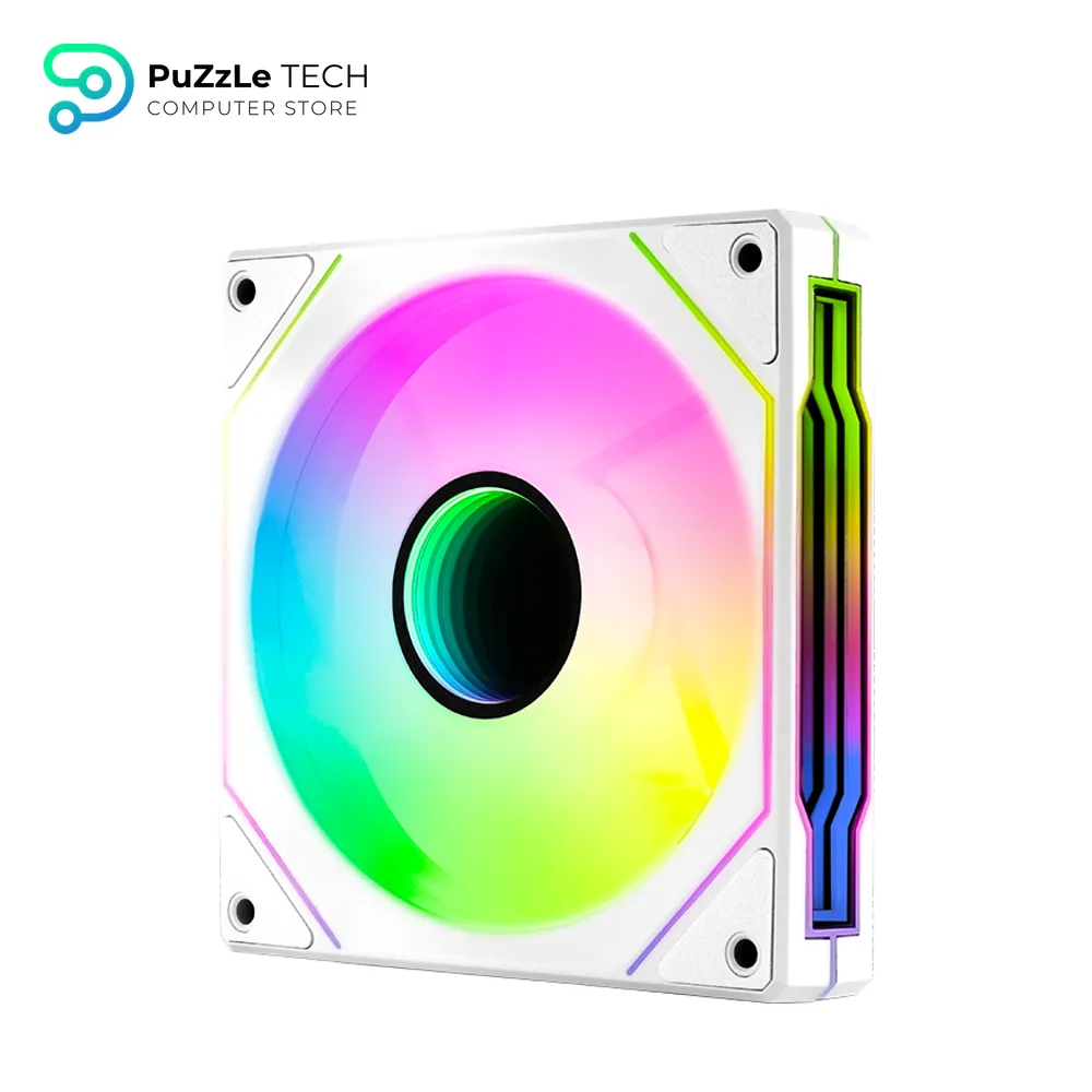 AeroCool Phantom M-3 ARGB PWM Fan 120mm - White