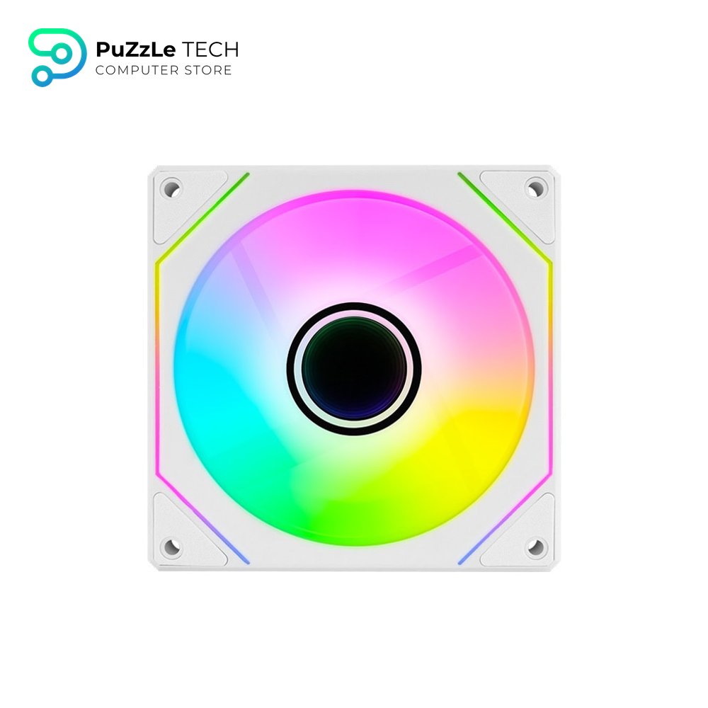 AeroCool Phantom M-3 ARGB PWM Fan 120mm - White