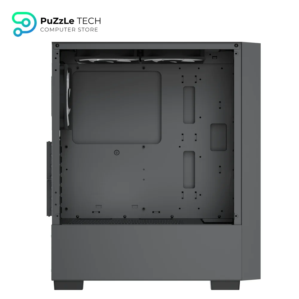 AeroCool B508A Flow Black + PSU Case 6