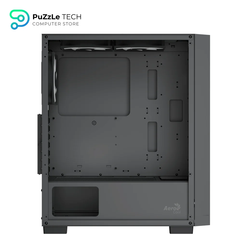 AeroCool B509A Flow Black + PSU Case 5