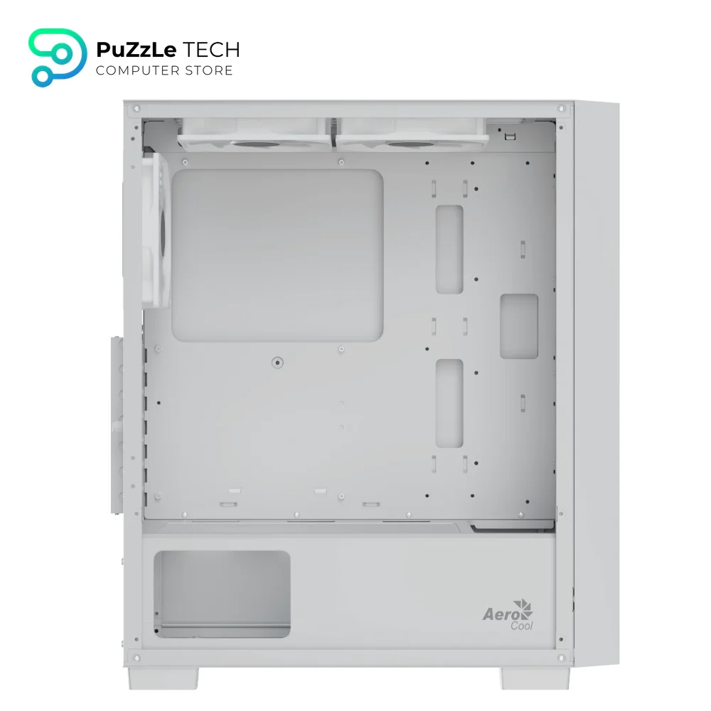 AeroCool B509A Flow White + PSU Case 5