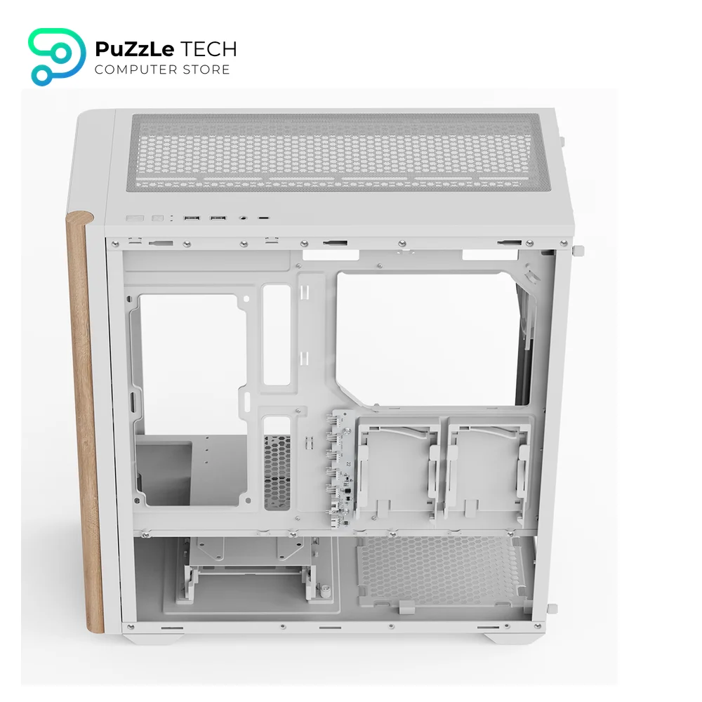 AeroCool D501A Mid Tower Case - 11 Fan Slots - 400mm GPU - ATX-m-ATX-mini-ITX 4