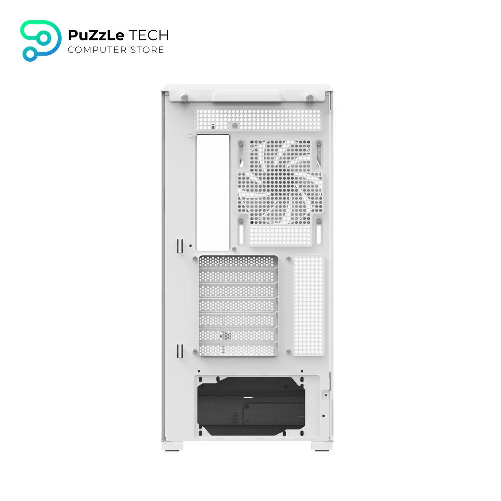 AeroCool P500B Digi 4Fan ARGB Mid Tower Case White
