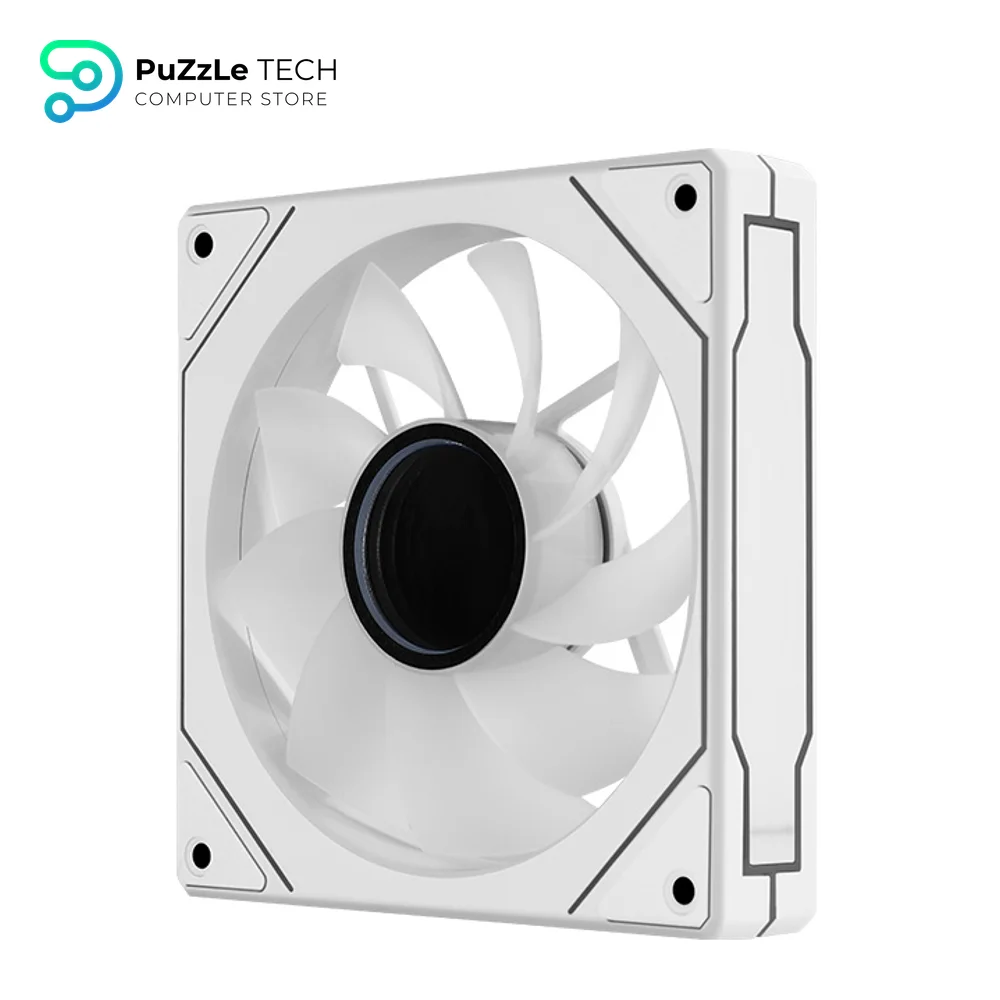 AeroCool Phantom M-3 Reverse White ARGB Liquid Air Case Fan 4