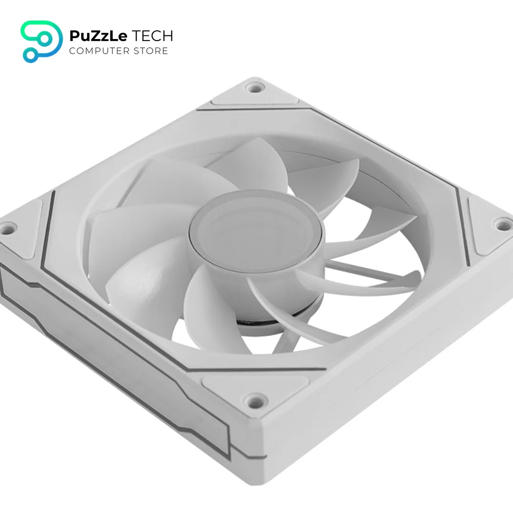 AeroCool Phantom M-3 Reverse White ARGB Liquid Air Case Fan 5