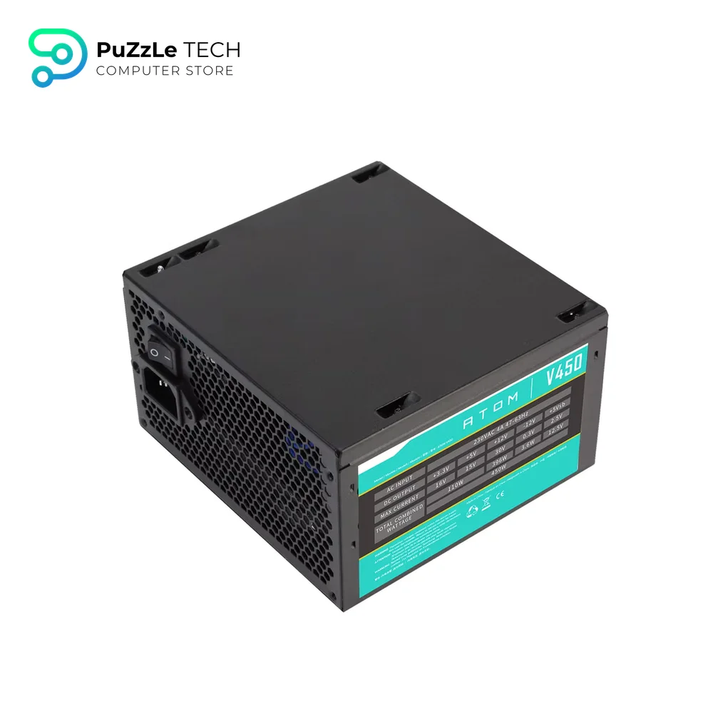 Antec Atom V450 450Watts Non-Modular Gaming Power Supply 8