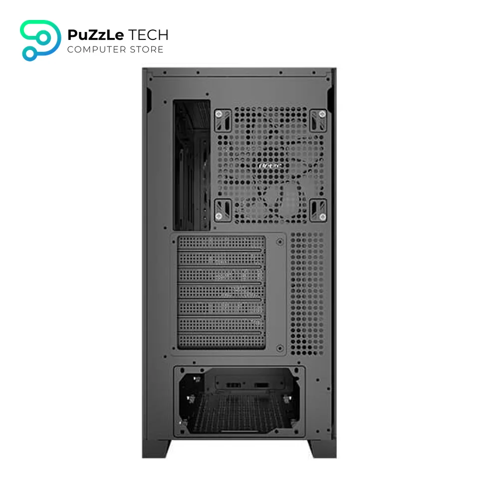 Antec AX1000 Lite Mid-Tower Gaming Case With 4FAN 140mm ARGB PWM Fans + PSU Antec Atom G750 750W Gold 4