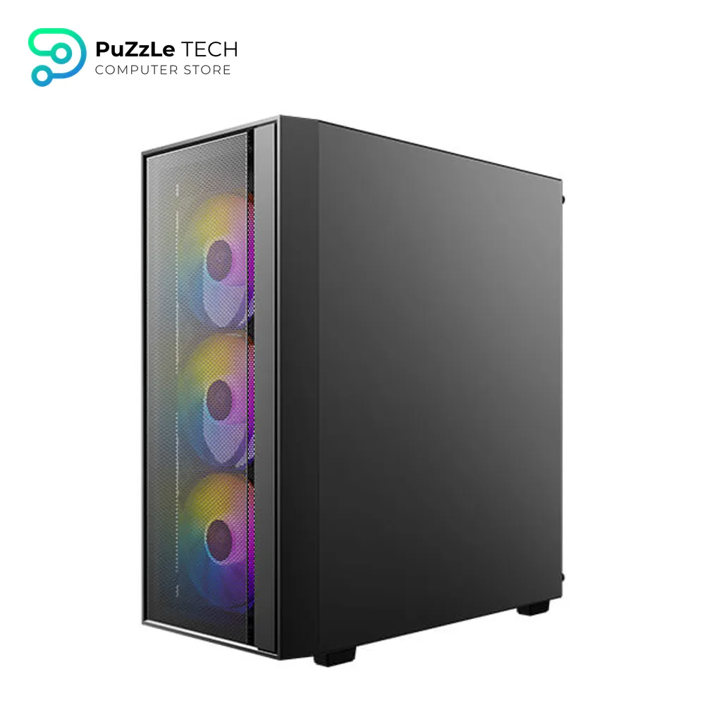 Antec AX65 4Fan 120M ARGB+PSU Antec Atom V450 Bronze Certified 3
