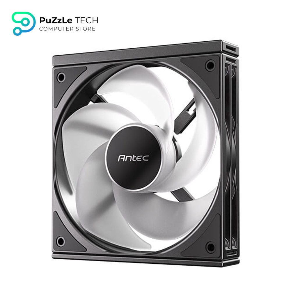 Antec CONNECT C120R REVERSE ARGB PWM Fan 120mm - 3-Pack - Hydraulic Bearing - 800-1800RPM - 43.2 CFM (C120R ARGB_3PK) 5