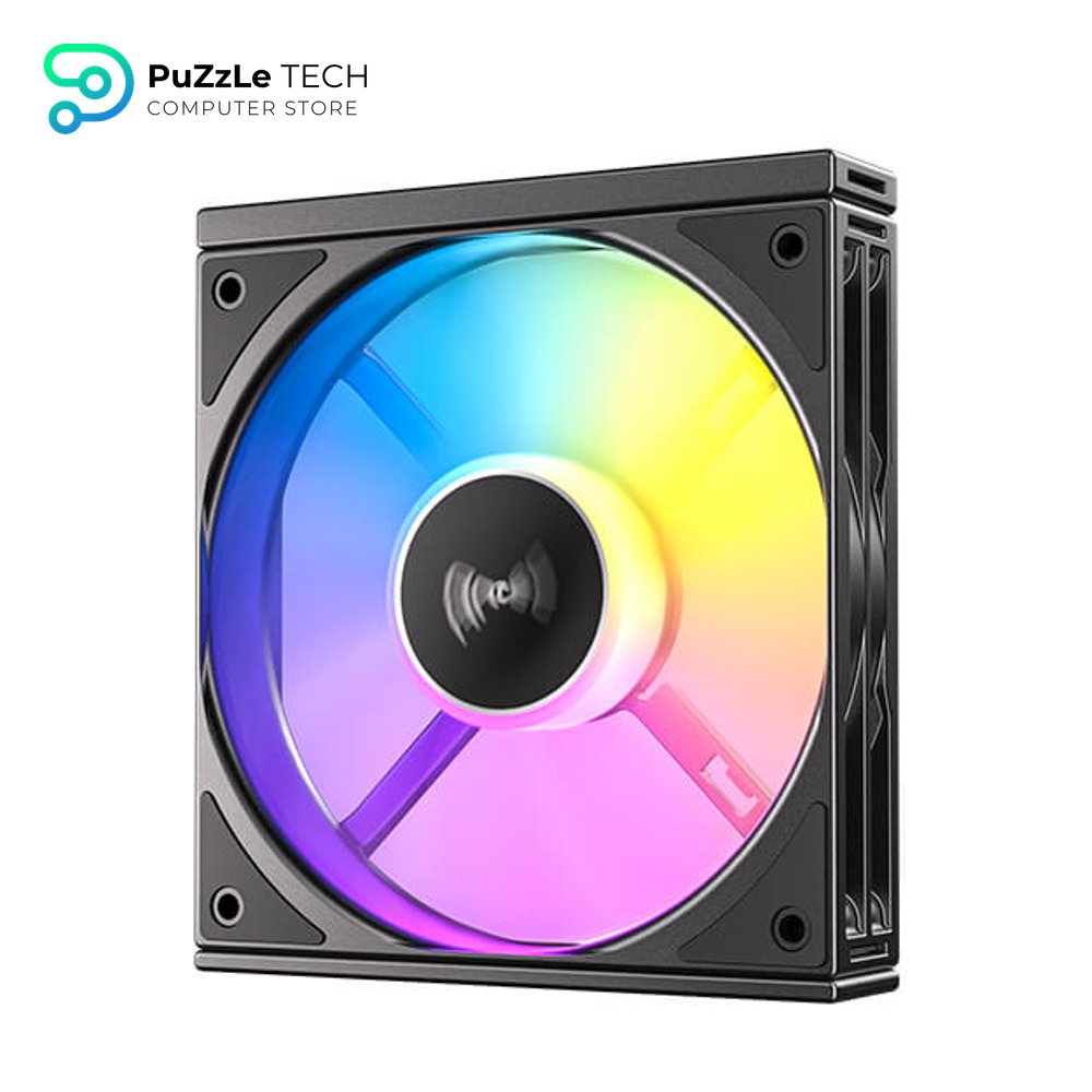 Antec CONNECT C120R REVERSE ARGB PWM Fan 120mm - 3-Pack - Hydraulic Bearing - 800-1800RPM - 43.2 CFM (C120R ARGB_3PK) 6