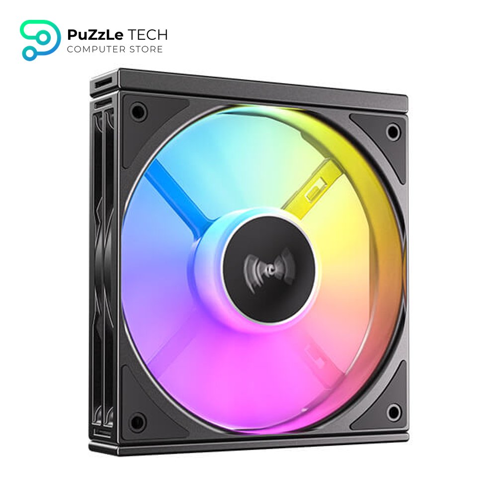 Antec CONNECT C120R REVERSE ARGB PWM Fan 120mm - 3-Pack - Hydraulic Bearing - 800-1800RPM - 43.2 CFM (C120R ARGB_3PK) 7