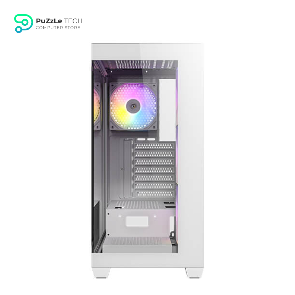 Antec CX300 4Fan ARGB WHITE + PSU Antec Atom B750 +80 Bronze 4