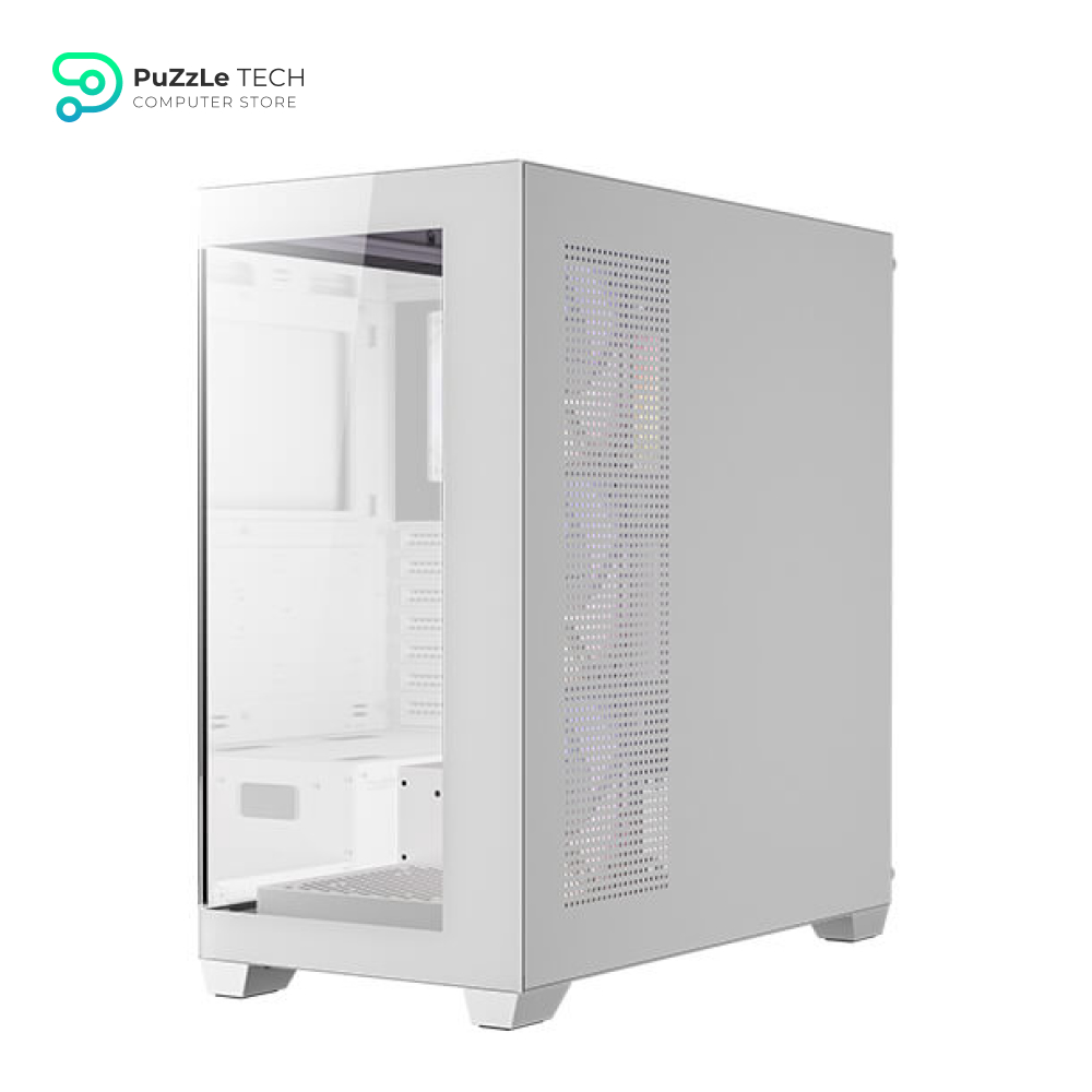 Antec CX300 4Fan ARGB WHITE + PSU Antec Atom B750 +80 Bronze 5