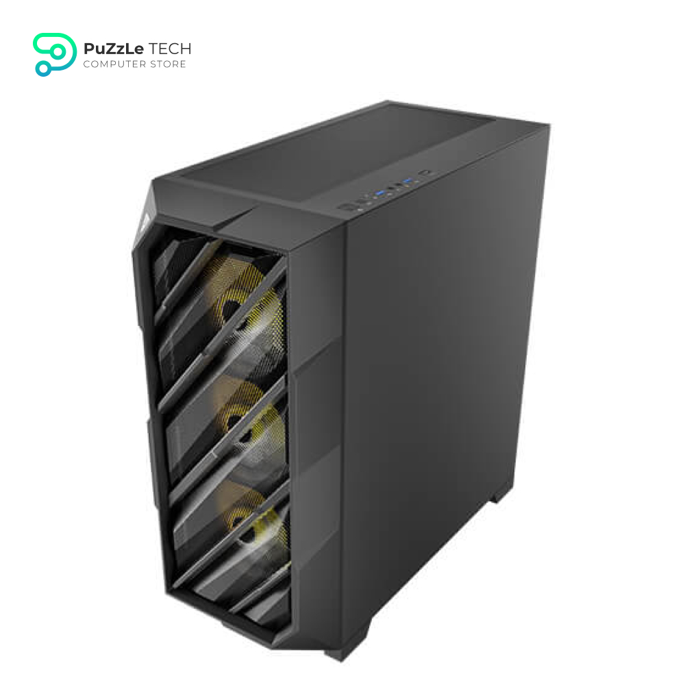 ANTEC DP503 ATX Mid Tower PC Case - Up to 2 x 360mm Radiator - GPU Bracket - EATX Gaming PC Case - Black 3