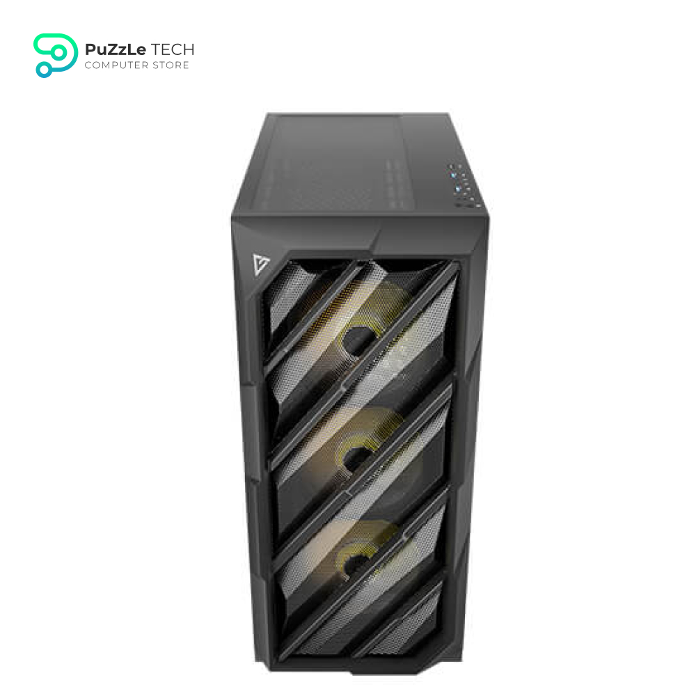 ANTEC DP503 ATX Mid Tower PC Case - Up to 2 x 360mm Radiator - GPU Bracket - EATX Gaming PC Case - Black 2