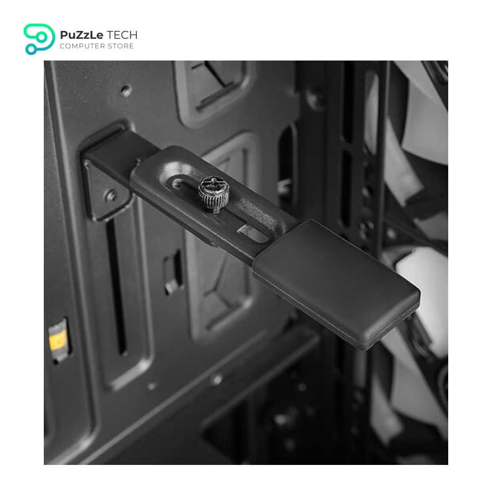ANTEC DP503 ATX Mid Tower PC Case - Up to 2 x 360mm Radiator - GPU Bracket - EATX Gaming PC Case - Black 9