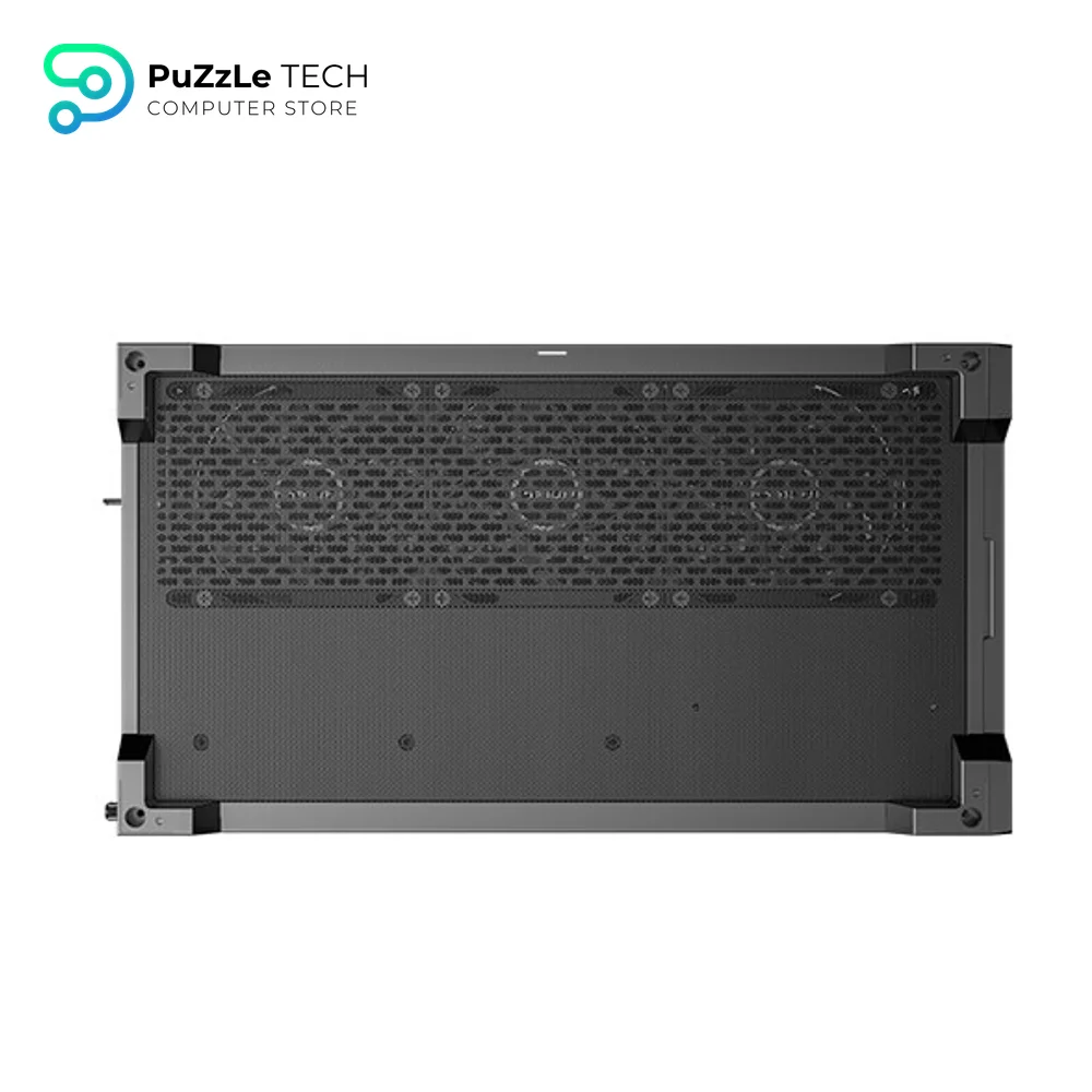 Antec Flux M - 6 PWM Fans Included - F-LUX Platform - Vertical Airflow Design - 360mm Top Radiator Support - Type-C 3.2 Gen 2 - Full-Size Dust Filters - Compact Micro-ATX PC Case