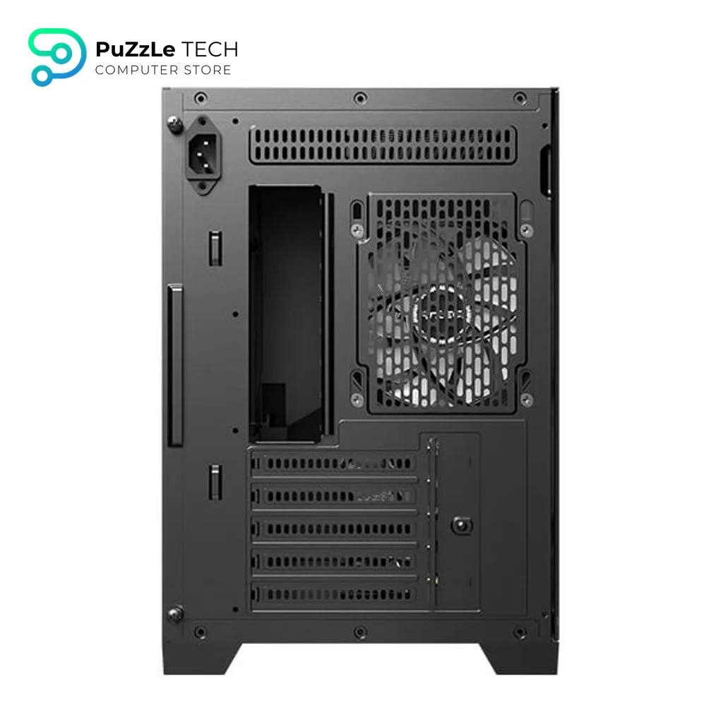 Antec Flux M - 6 PWM Fans Included - F-LUX Platform - Vertical Airflow Design - 360mm Top Radiator Support - Type-C 3.2 Gen 2 - Full-Size Dust Filters - Compact Micro-ATX PC Case 8