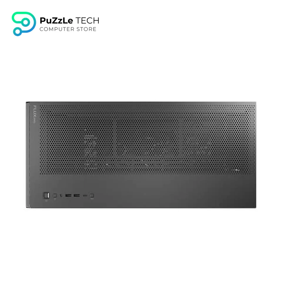 Antec Flux Pro - 6 x PWM Fans Included - High-Airflow Front Panel with Walnut Wood 5
