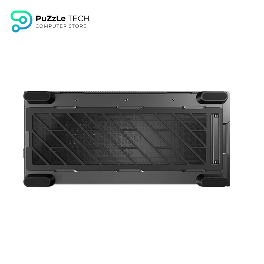 Antec Flux Pro - 6 x PWM Fans Included - High-Airflow Front Panel with Walnut Wood 6