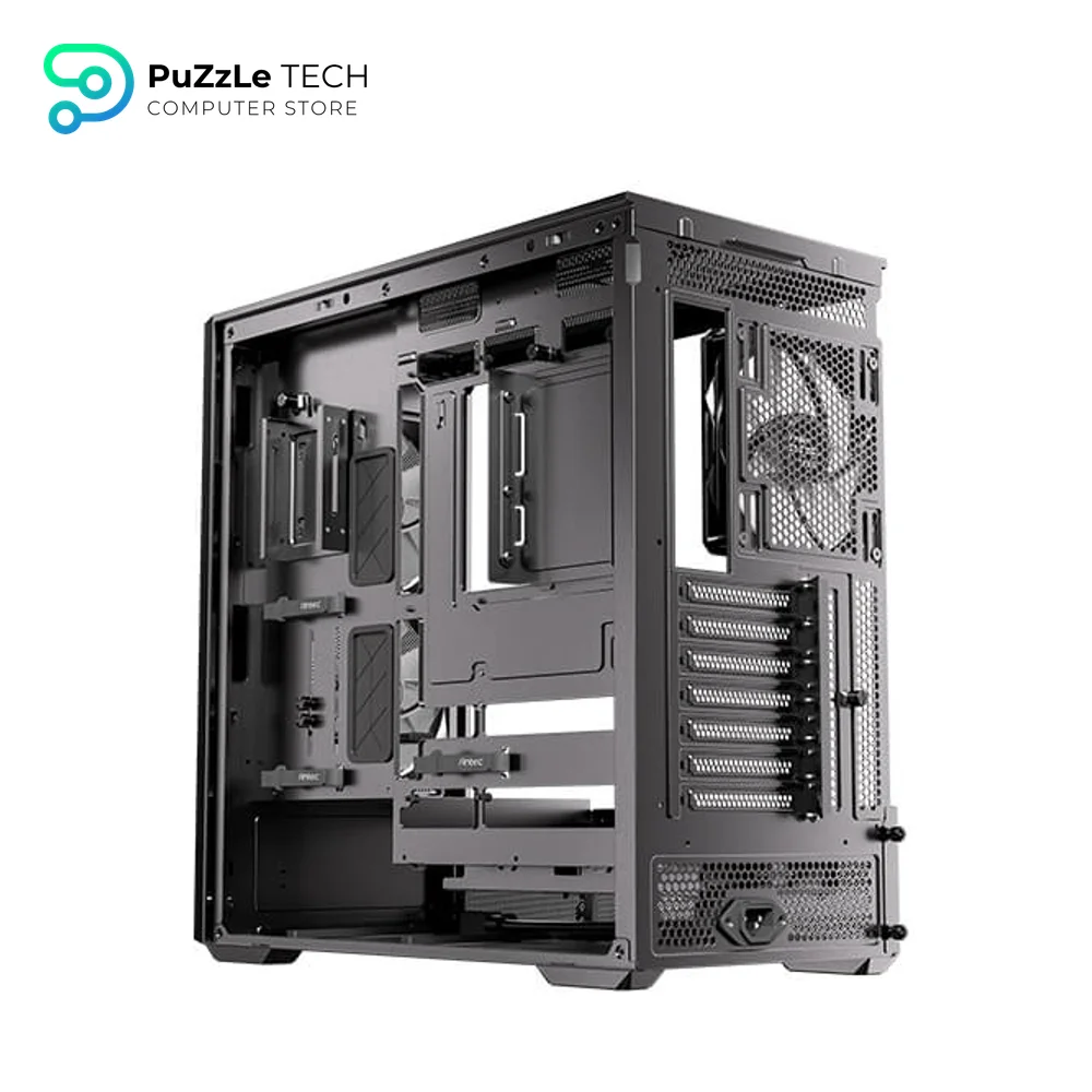 Antec FLUX REAR ARGB Gaming Mid Tower Case - Black 5