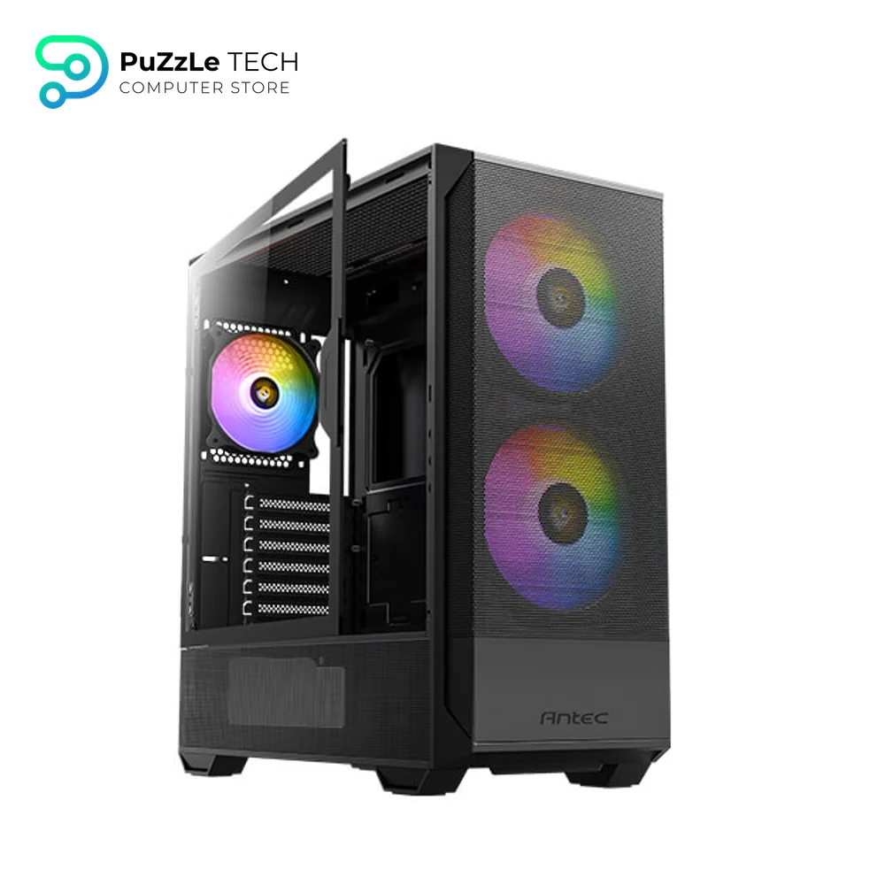 Antec NX416 ARGB Black Mid Tower Case 8