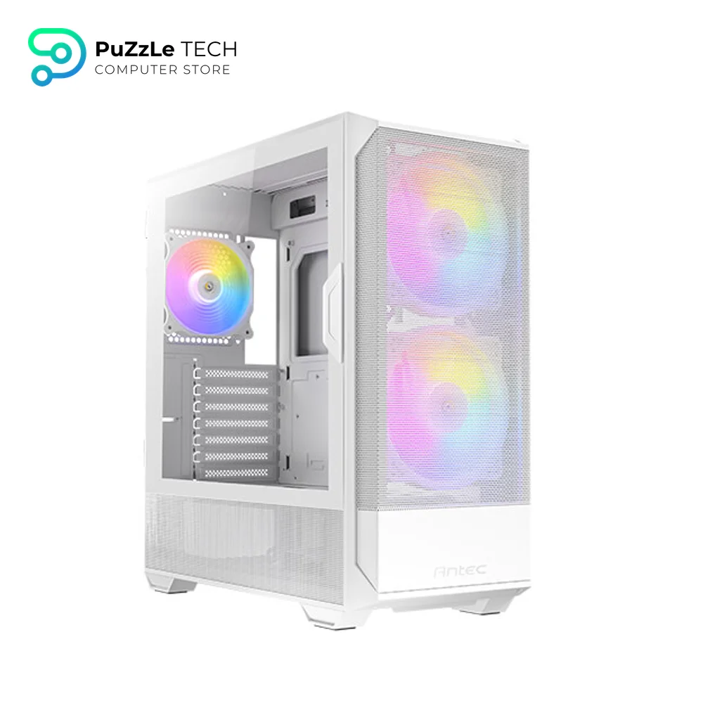 Antec NX416 ARGB White Mid Tower Case 10