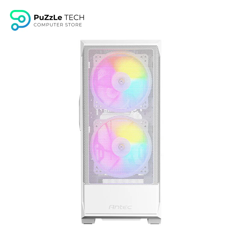 Antec NX416 ARGB White Mid Tower Case 16