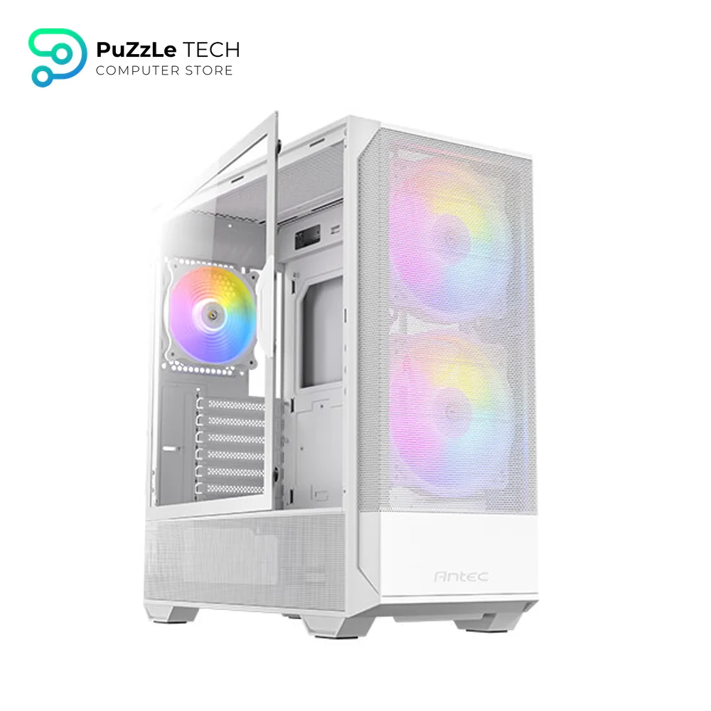 Antec NX416 ARGB White Mid Tower Case 11