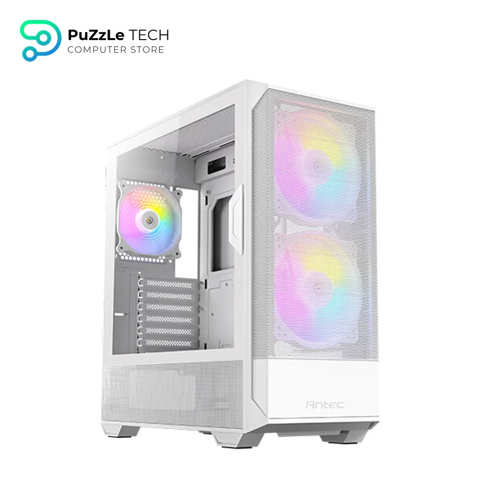Antec NX416 ARGB White Mid Tower Case 9
