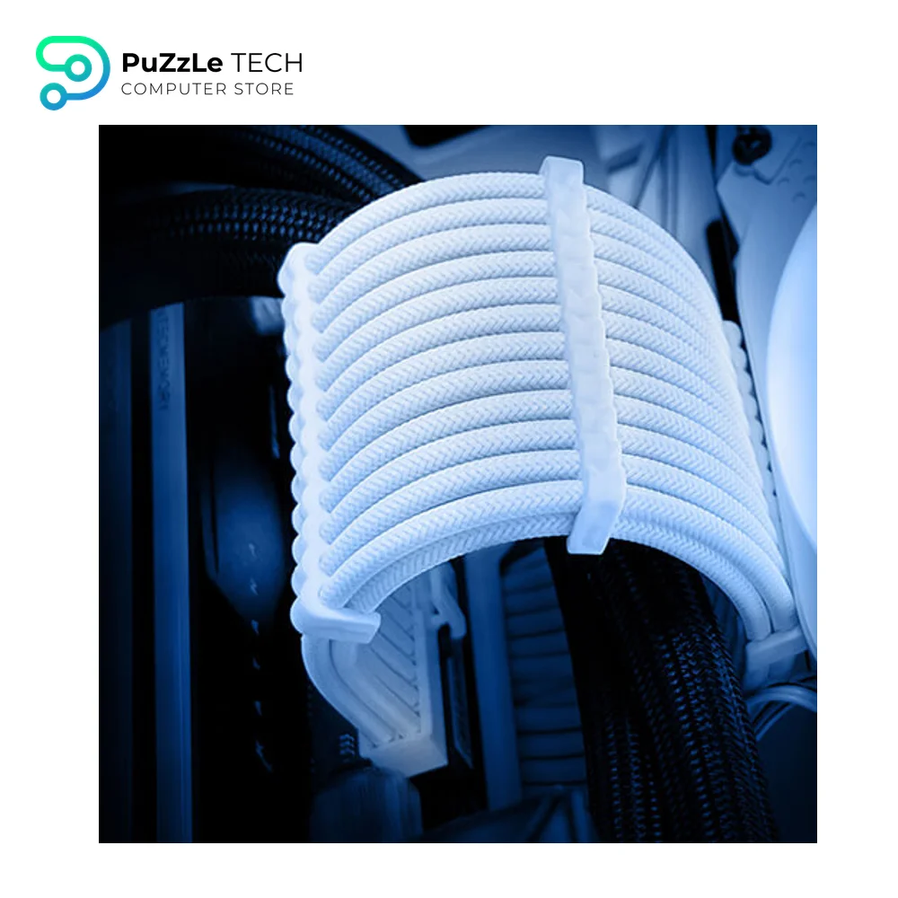 ANTEC Sleeved Extension Cable Kit White 3