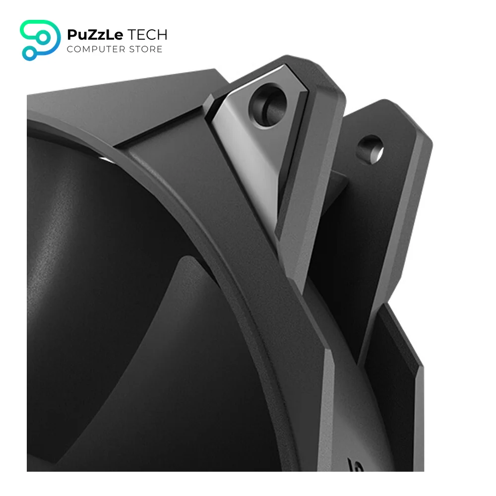 Antec Storm T3 140mm Black ARGB 3 Pack PC Computer Case Fans 8