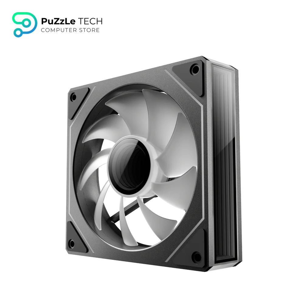 Antec Vision 120mm ARGB - 3 PK - Black - Up to 1800RPM - 44.5CFM Airflow - 29dB Max - 4-pin ARGB 3-pin 4