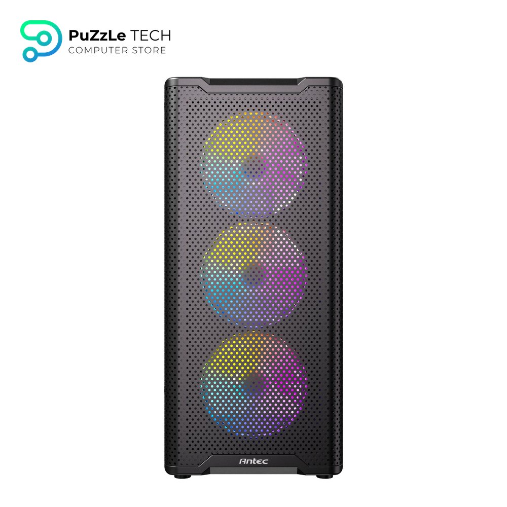 Antec VX310 ARGB Mid-Tower Gaming Case with 4x120mm Pre-installed ARGB Fans 2