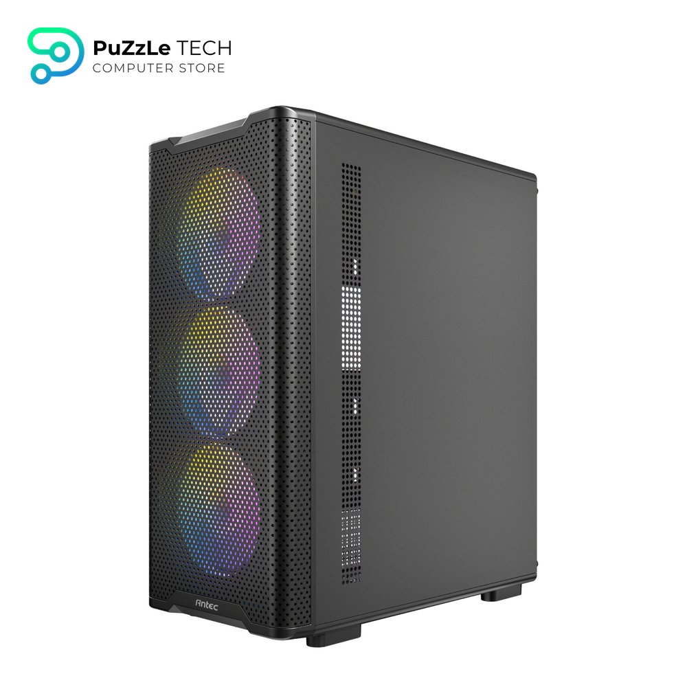 Antec VX310 ARGB Mid-Tower Gaming Case with 4x120mm Pre-installed ARGB Fans 3