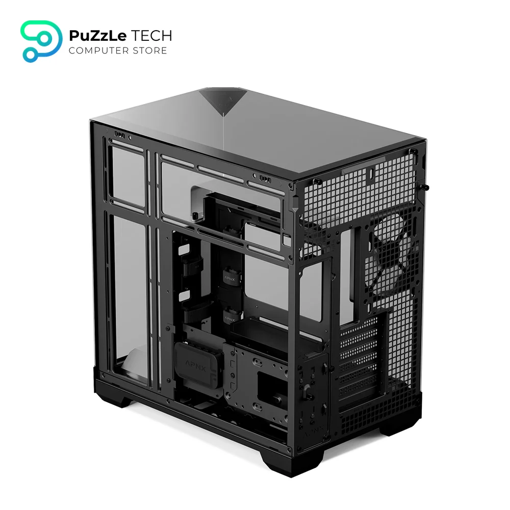 APNX V2 Black Mid Tower Case 10