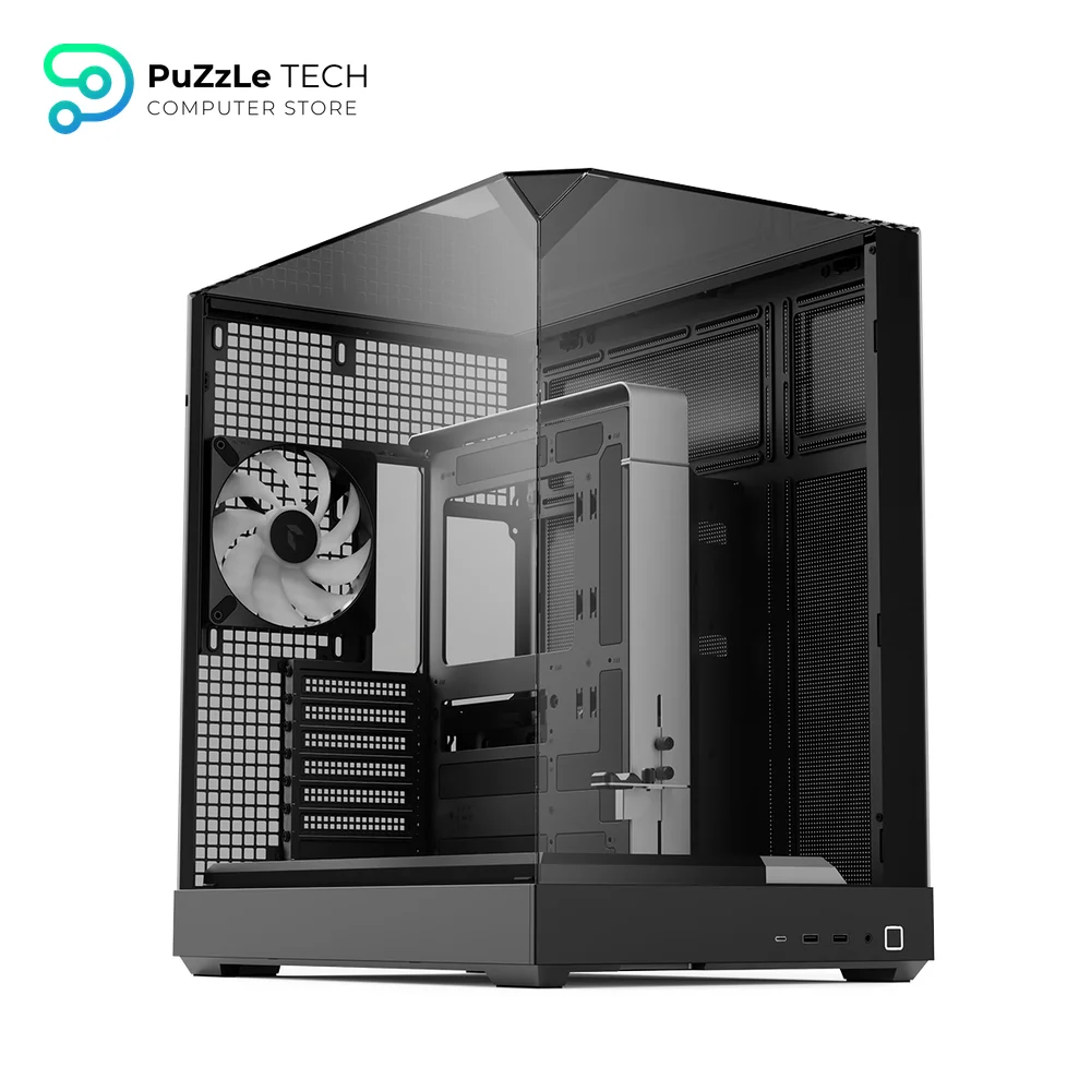 APNX V2 Black Mid Tower Case