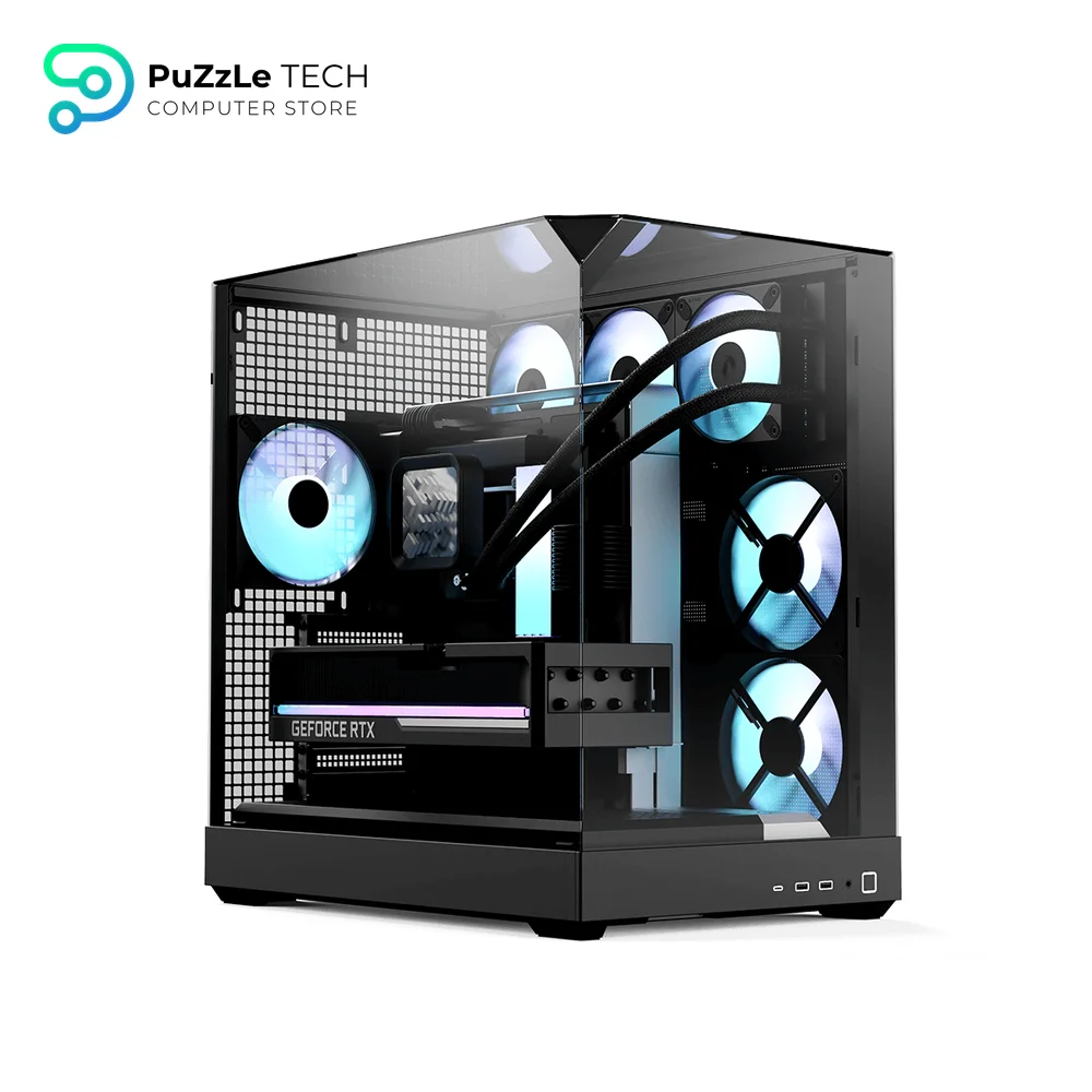 APNX V2 Black Mid Tower Case 8