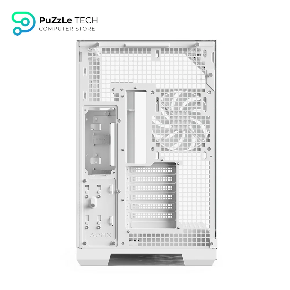 APNX V2 White Mid Tower Case 6