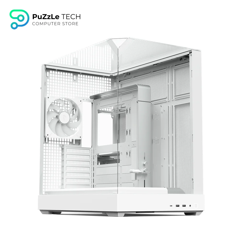 APNX V2 White Mid Tower Case