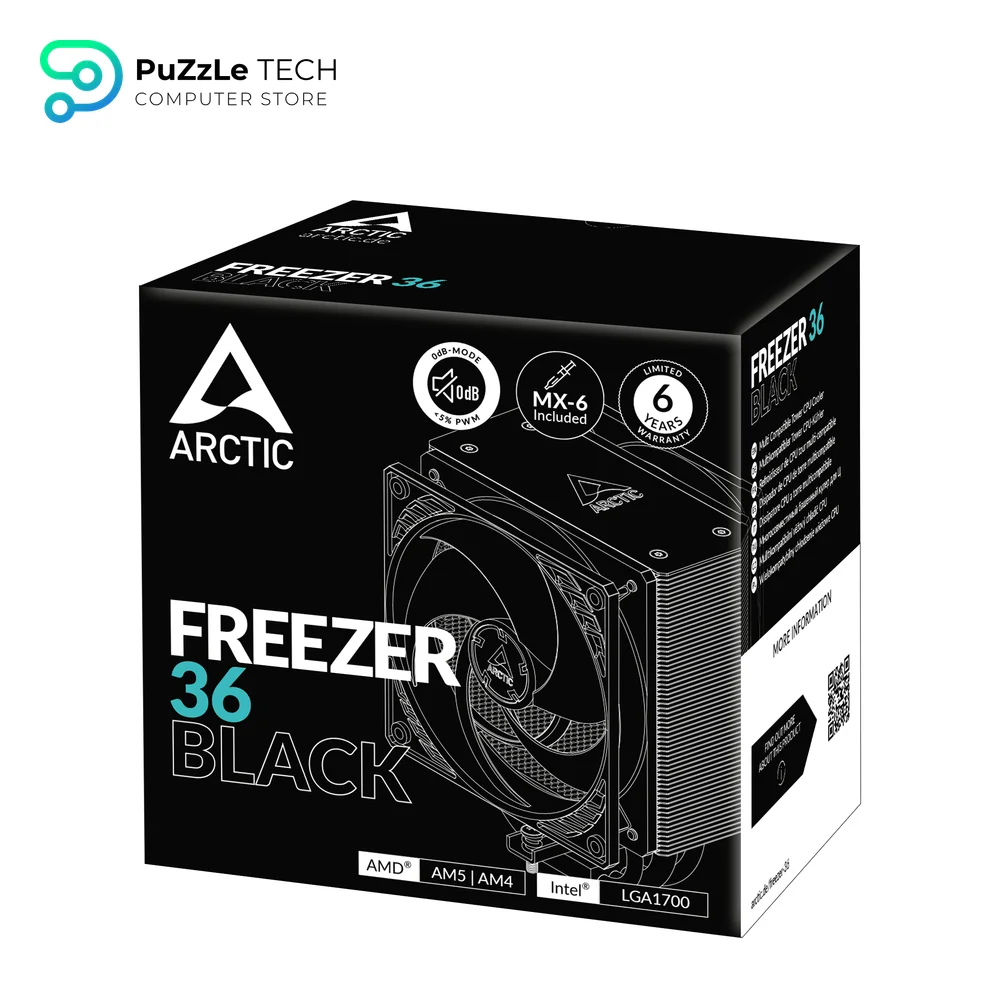 ARCTIC Freezer 36 CPU AIR COOLER BLACK 6