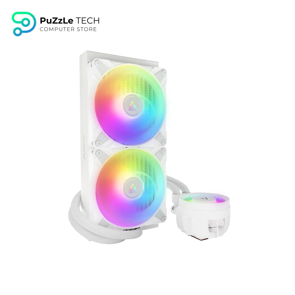 ARCTIC Liquid Freezer III 280 - Water Cooling PC - All-in-One CPU AIO Water Cooler - White
