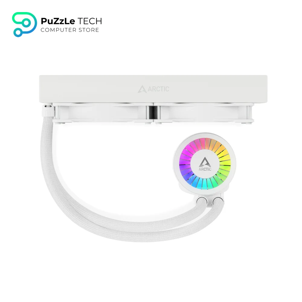 ARCTIC Liquid Freezer III 280 - Water Cooling PC - All-in-One CPU AIO Water Cooler - White 3