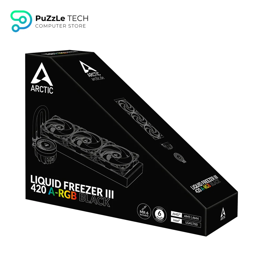 ARCTIC Liquid Freezer III 420 Black RGB 8