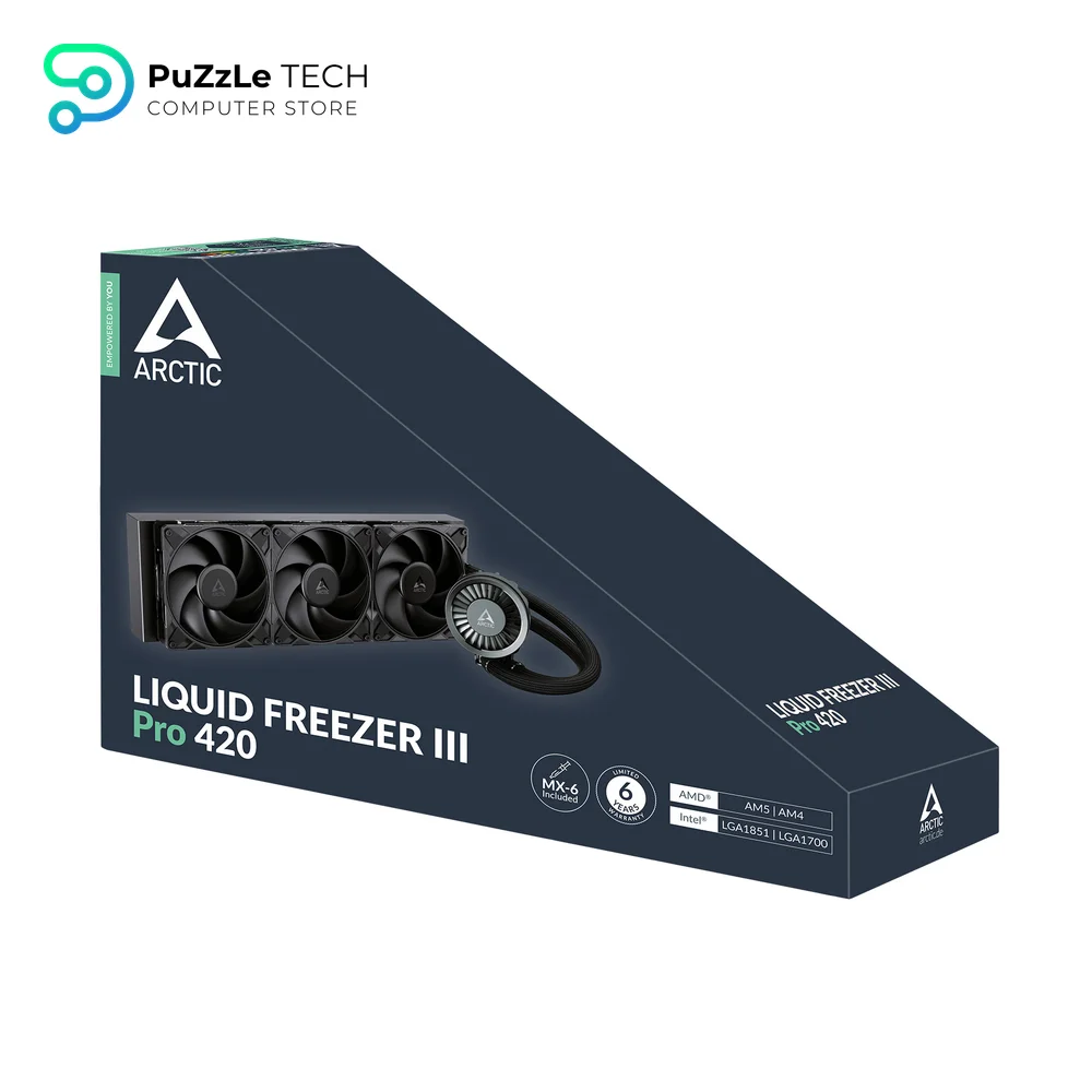 ARCTIC Liquid Freezer III Pro 420 Black 6
