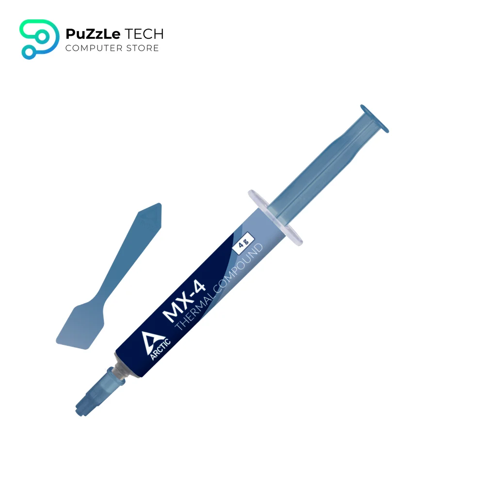 ARCTIC MX-4 (incl Spatula - 4 g) - Premium Performance Thermal Paste for All Processors (CPU - GPU - PC) Very high Thermal Conductivity