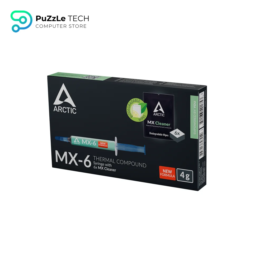 ARCTIC MX-6 (4g) - Ultimate Performance Thermal Paste for CPU