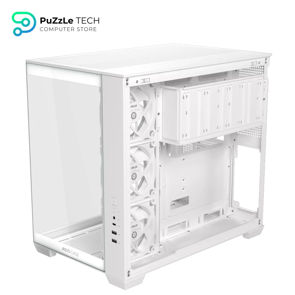 ASUS A32 PLUS Mid-tower ATX White ARGB Case